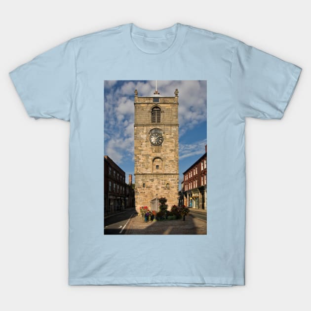 The Clock Tower at Morpeth in Northumberland T-Shirt by Violaman